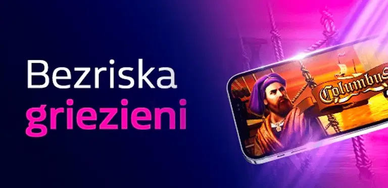 Bezriska griezieni Columbus Deluxe WIlliam hill kazino
