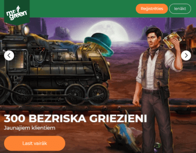 Mrgreen starta bonuss
