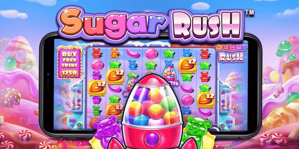 Sugar Rush spēļu automāts – salda pieredze ar lieliem laimestiem
