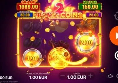 Kazino spēle Royal Coins 2: Hold and Win spēļu automāts   no Playson