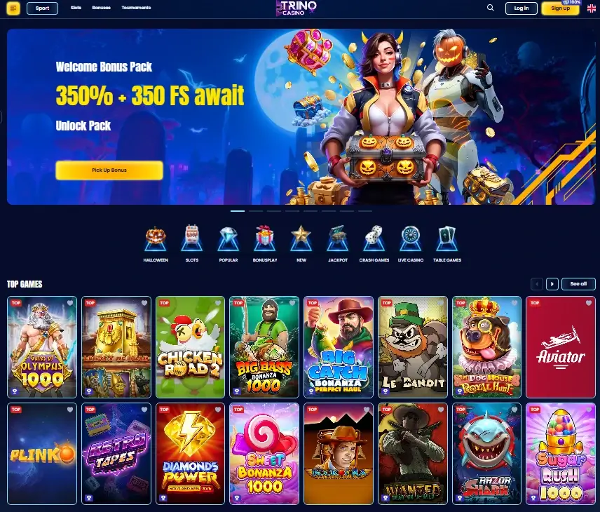 Trino Casino apskats Latvijas spēlētājiem