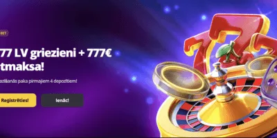 777 griezieni un 777€ cashback - LvBet